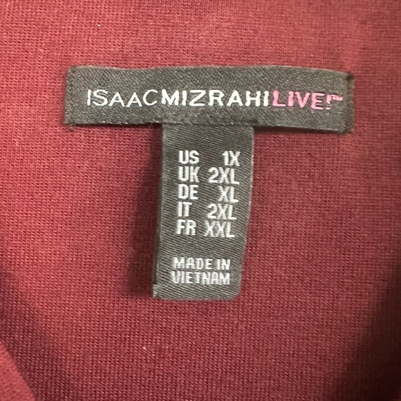 Isaac Mizrahi Live Knit Jacket Stunner w/ Snaps, Size 1X - Picture 5 of 14